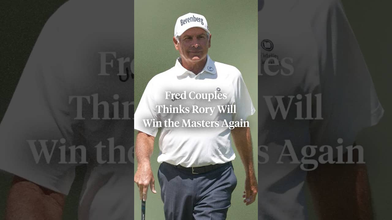 Fred Couples thinks Rory’s already got the Masters locked up 😂