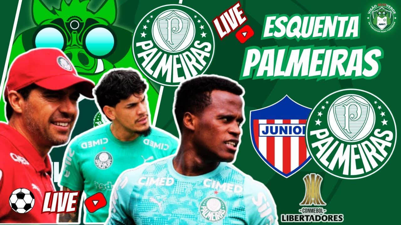 🚨#AOVIVO-PEGA A VISÃO: ESTREIA NA LIBERTADORES | PATROCÍNIOS | NOTÍCIAS DO VERDÃO