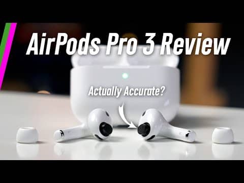 Apple AirPods Pro 3 In-Depth Review // The Workout Winners!