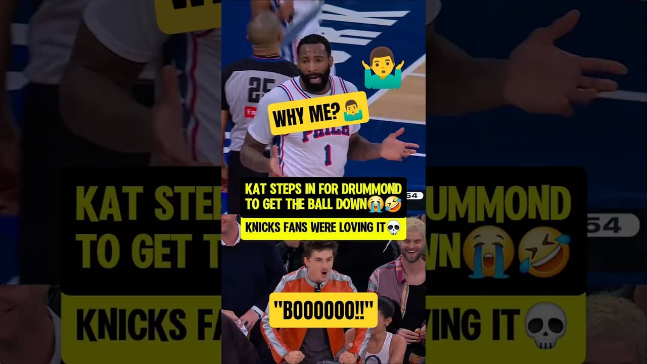 Knicks fans were BOOING bro in MSG😭