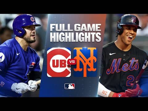 CUBS vs. METS: Official Full Game Highlights (June 25) | 2026 MLB Season