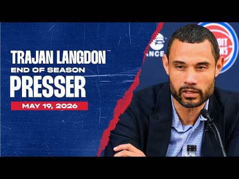 Trajan Langdon - 25-26 End of  Season Review
