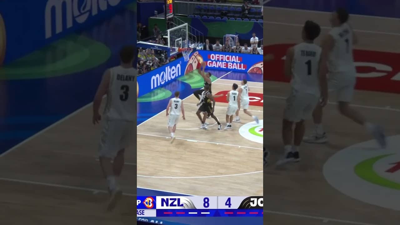 Rondae Hollis-Jefferson showing what silky smooth basketball really is 😮‍💨 #FIBAWC