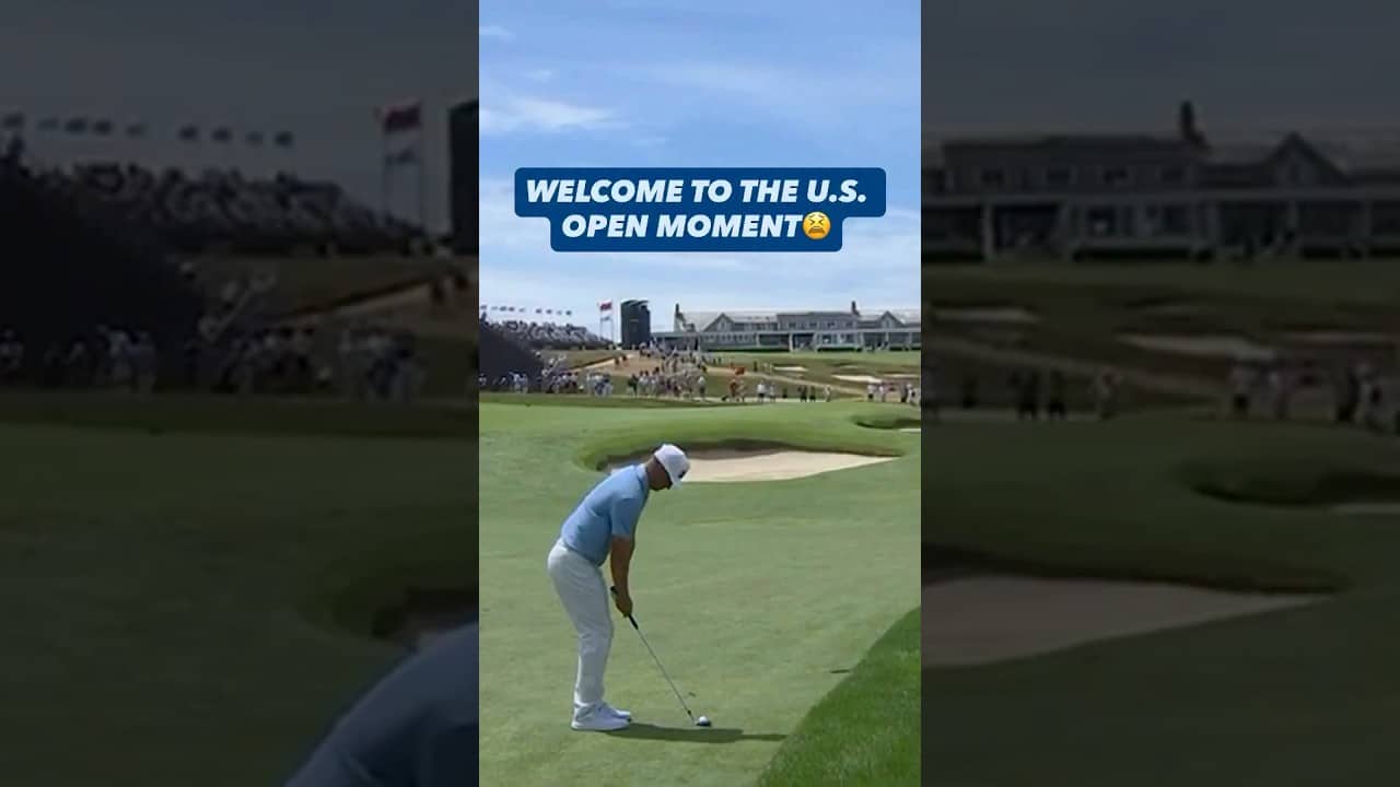 Shinnecock is already brutal…then this happens 🤯