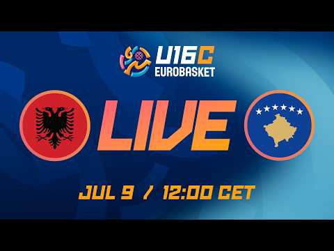 LIVE - Albania v Kosovo | FIBA U16 EuroBasket 2026 Division C | Group Phase