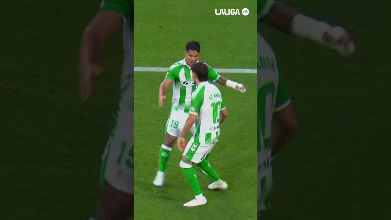 EZ ABDE, damas y caballeros 🇲🇦 #LALIGAHighlights #realbetis #shorts