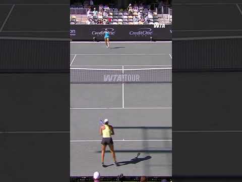 Pulling out all the tricks🪄#WTA  #YuliaStarodubtseva #CharlestonOpen #Tennis #HotShot