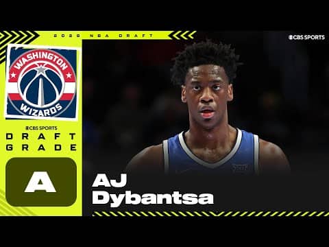 AJ Dybantsa selected No. 1 overall by Wizards | 2025 NBA Draft Grades & Instant Reaction