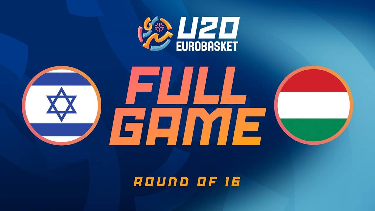 Israel v Hungary | Full Basketball Game | FIBA U20 Women's EuroBasket 2026 | Round of 16