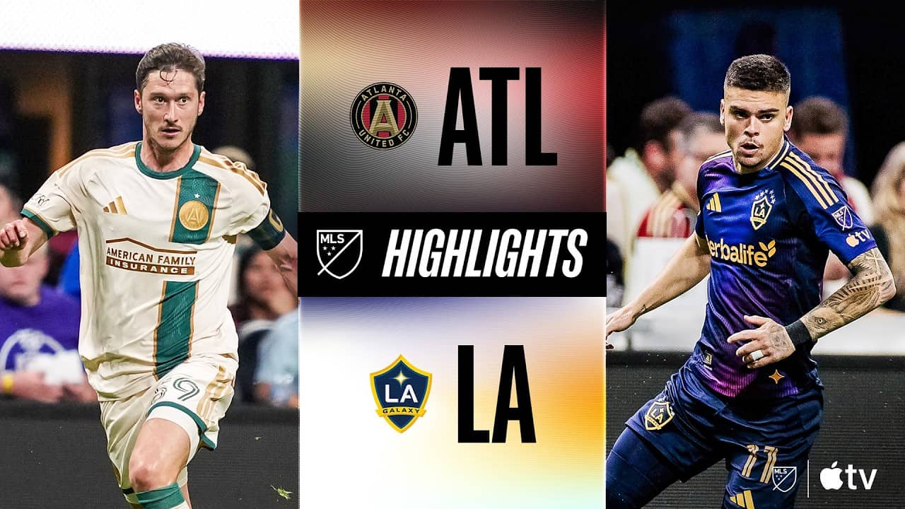 Atlanta United vs. LA Galaxy | Full Match Highlights | Gabriel Pec Brace!