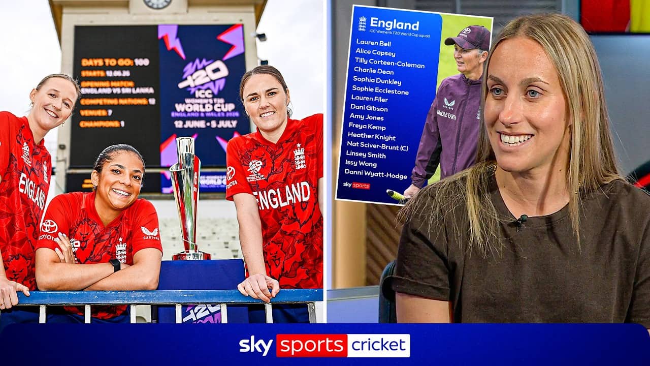 Tash Farrant REACTS to England's Women's T20 World Cup squad announcement! 🏴󠁧󠁢󠁥󠁮󠁧󠁿