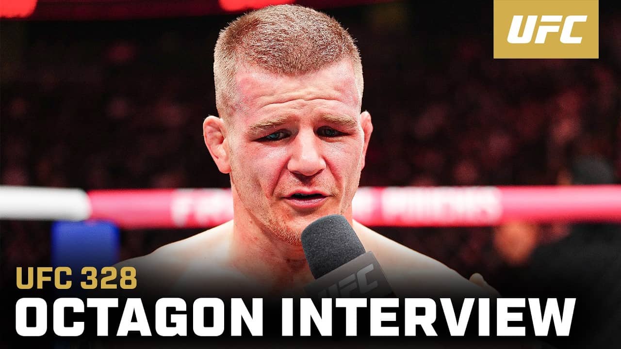 Grant Dawson Octagon Interview | UFC 328