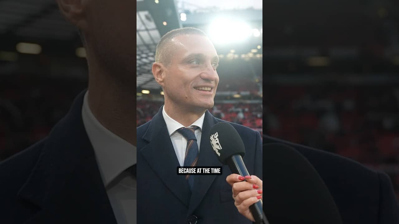 Nemanja Vidic Returns To Old Trafford 🥹❤️