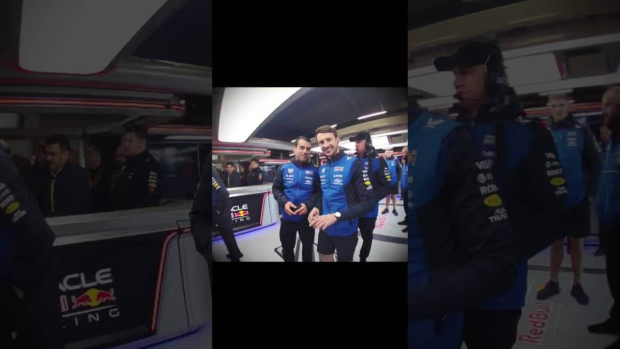 Just leave it on the doorstep 🔔 #F1 #RedBullRacing