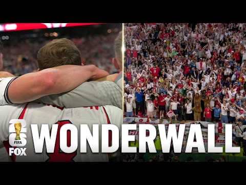 England Sings “Wonderwall” After Round of 16 Win Against Mexico