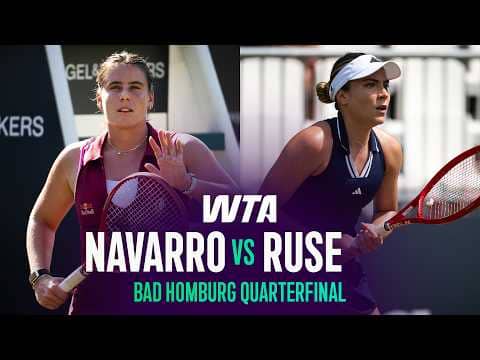 Emma Navarro vs. Elena-Gabriela Ruse | 2026 Bad Homburg Quarterfinals | WTA Match Highlights