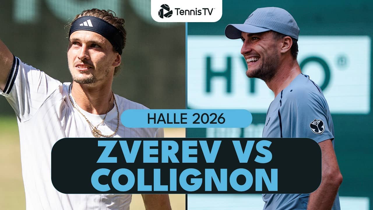 Alexander Zverev Takes On Raphael Collignon In Halle Quarter-Finals 🤩 | Halle 2026 Highlights