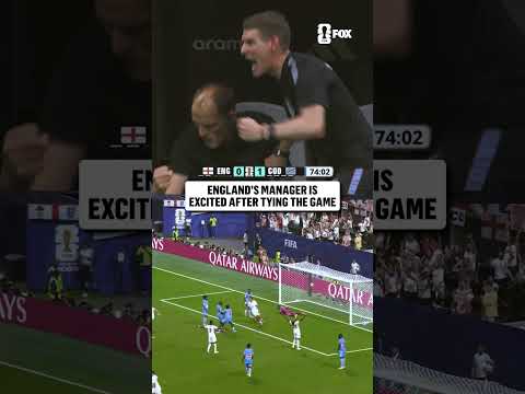 Thomas Tuchel ERUPTS in celebration after Harry Kane's goal 🏴󠁧󠁢󠁥󠁮󠁧󠁿