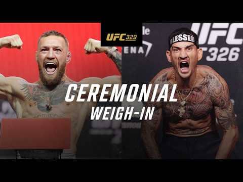 UFC 329: Ceremonial Weigh-In