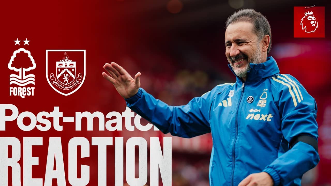 Vítor Pereira’s Reaction 🗣️ | Nottingham Forest 4-1 Burnley | Premier League