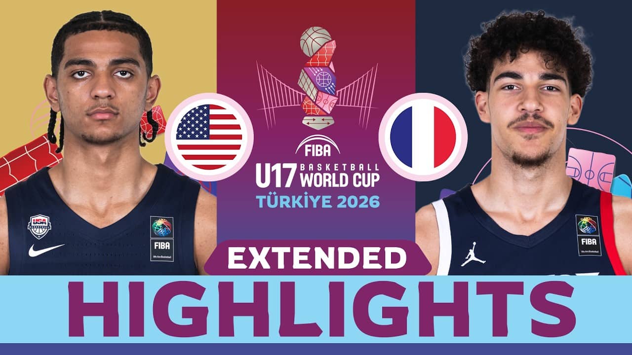 United States 🇺🇸 send message with big opener win vs. France 🇫🇷 | HIGHLIGHTS | #FIBAU17 World Cup