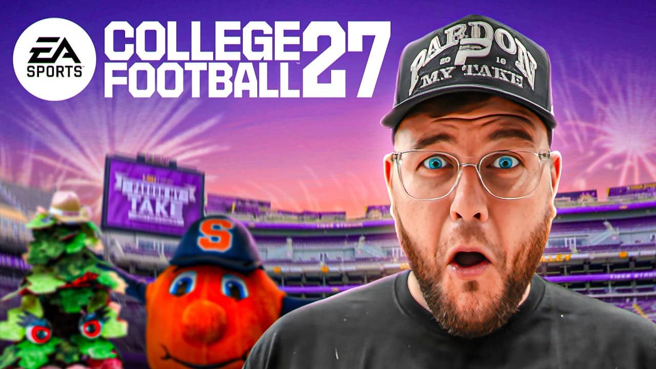 ZAC PLAYS MASCOT MODE IN EA SPORTS™ College Football 27
