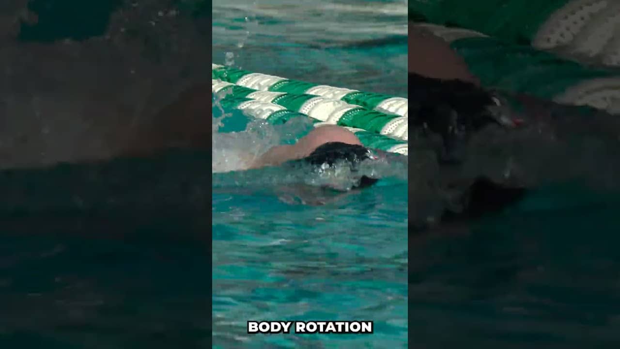 Hot take: rotation is MORE important in backstroke than in freestyle. #theraceclub