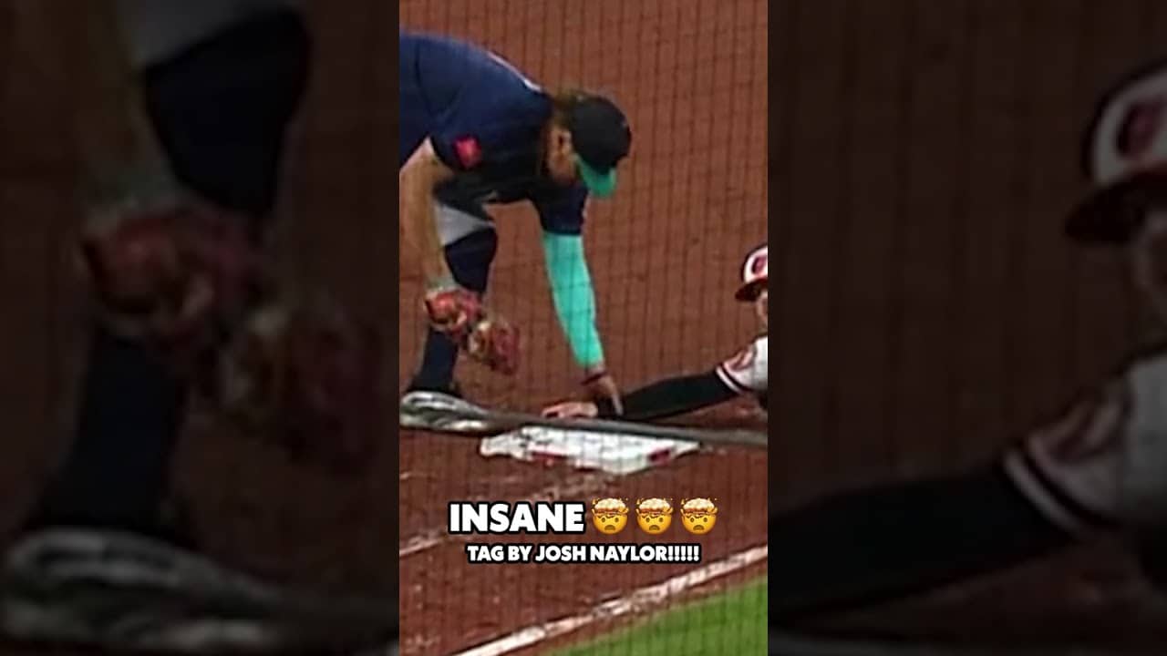 never seen a better tag in a baseball game  #baseball #mlb #sports #highlights #defense