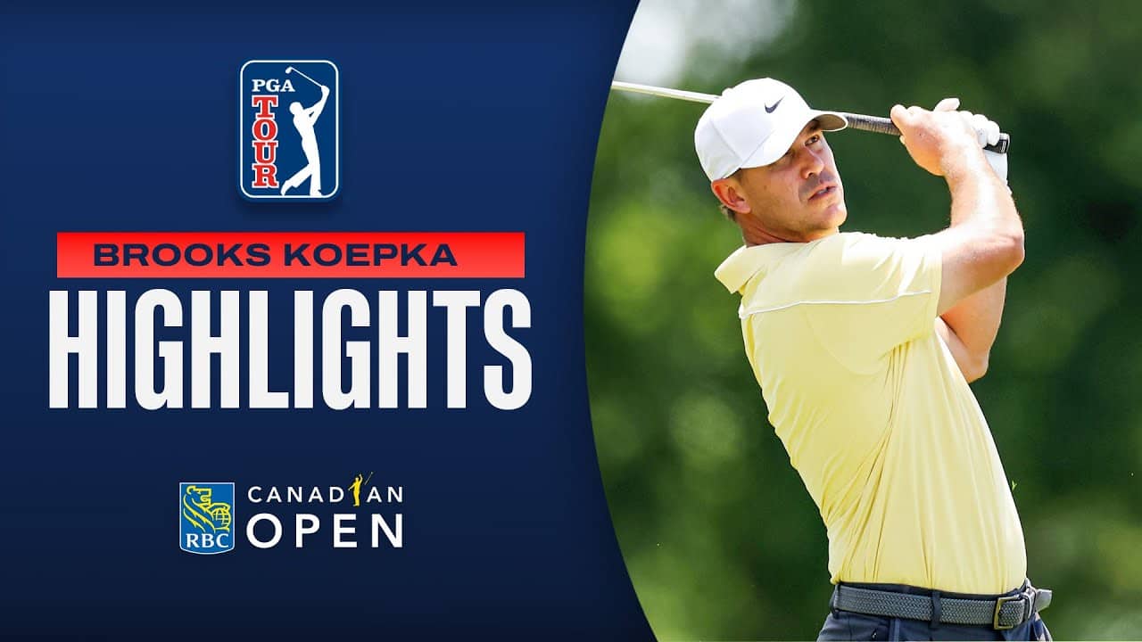 Brooks Koepka starts hot with 6-under 64 | RBC Canadian Open | 2026