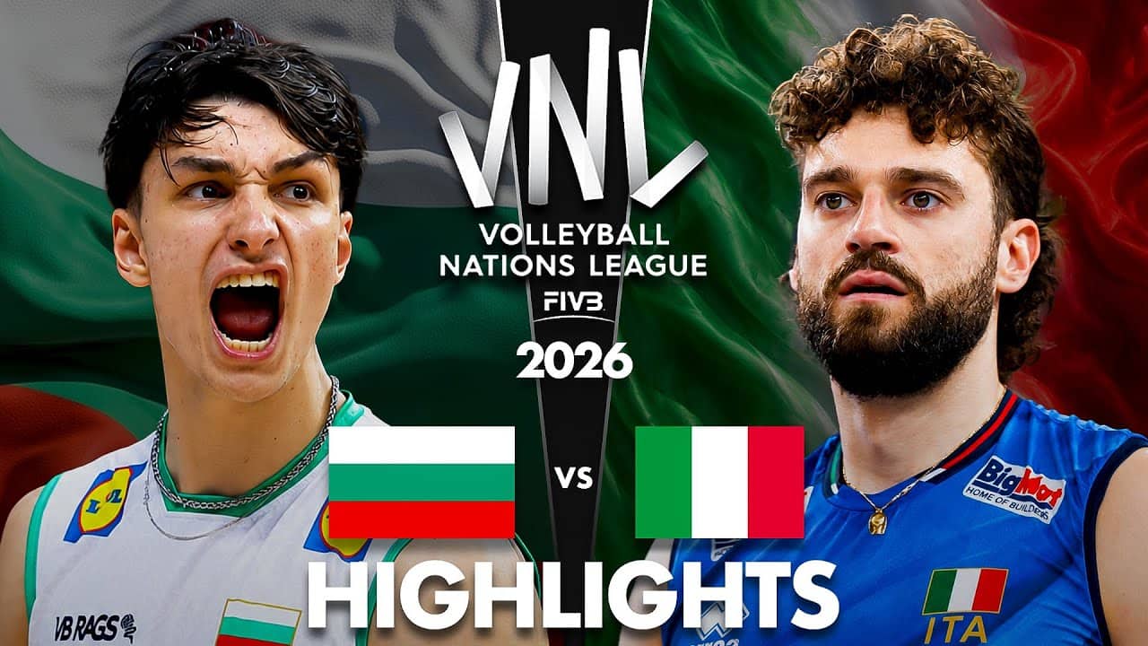 Bulgaria 🇧🇬 vs Italy 🇮🇹 | Highlights | Men's VNL 2026