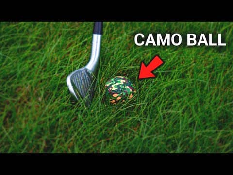 Playing golf the hardest way possible..