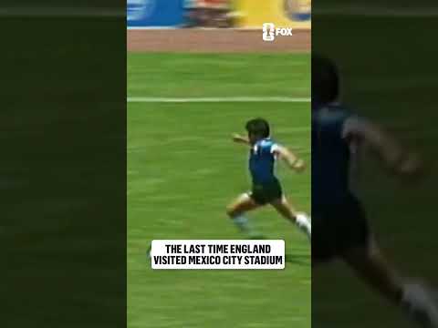 Mexico City Stadium last hosted England when Maradona made history with the "Hand of God"