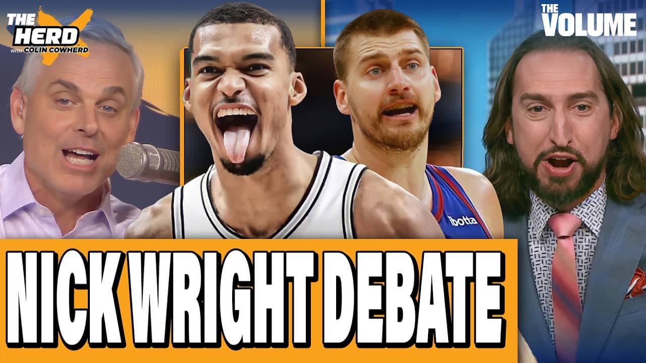 Colin Cowherd & Nick Wright DEBATE: NBA Playoffs, Wemby, LeBron, Lakers, Nuggets, Spurs | HERD