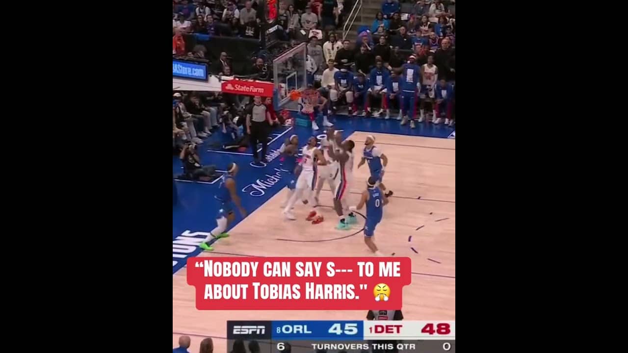 TOBIAS HARRIS DROPPED 30 PTS IN GAME 7 🔥