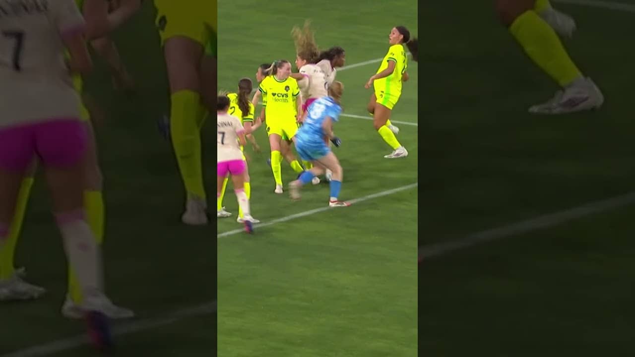 Kimmi Ascanio snags a perfect header for her first goal of the 2026 NWSL season! 🙌
