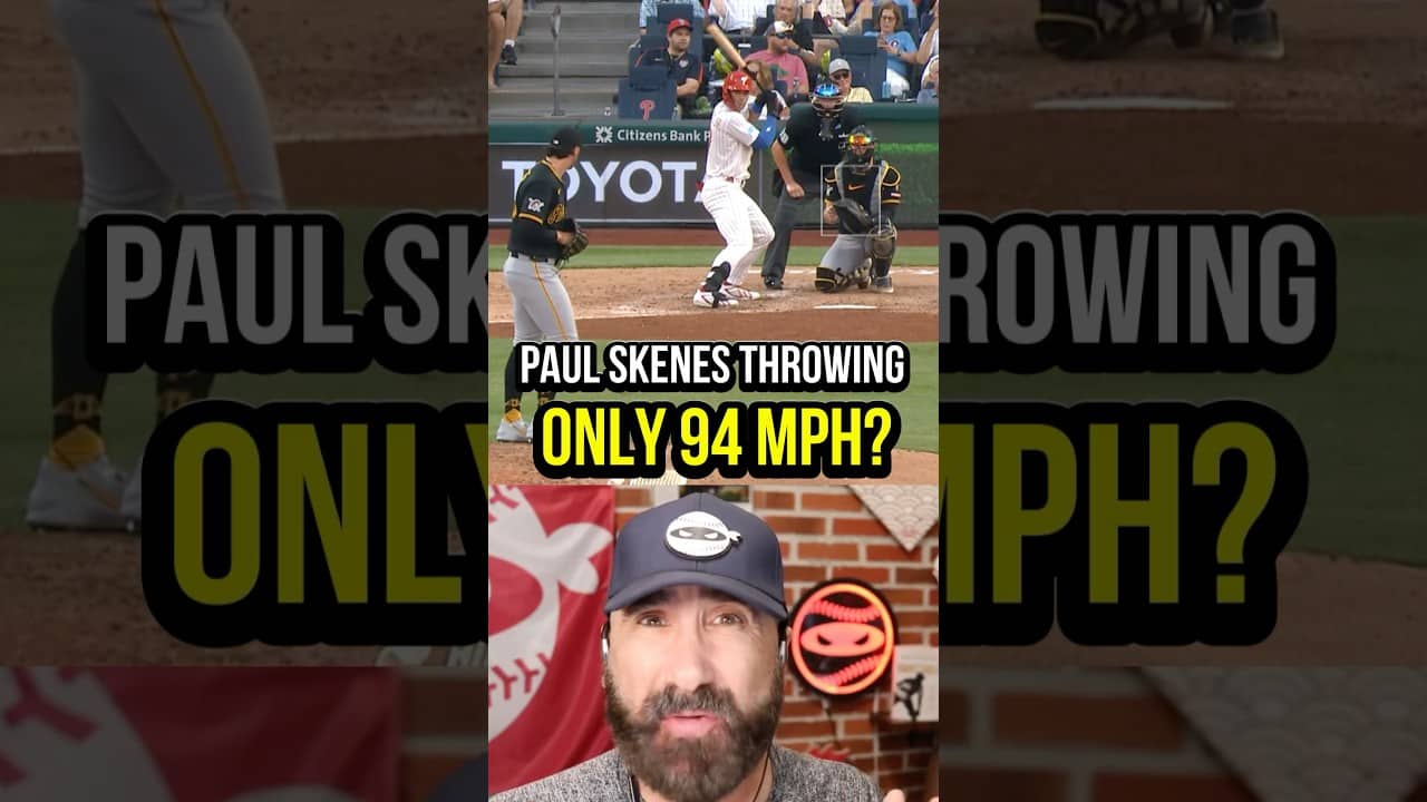 Why is Paul Skenes throwing only 94 mph?