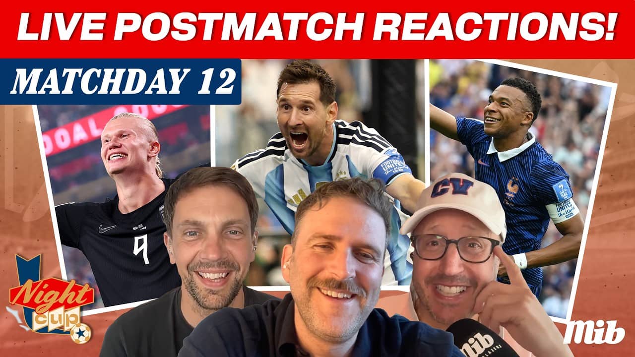 MESSI BREAKS ANOTHER RECORD LIVE! Post Match Reactions I ARG v AUS, FRA v IRQ, NOR v SEN | Night Cup