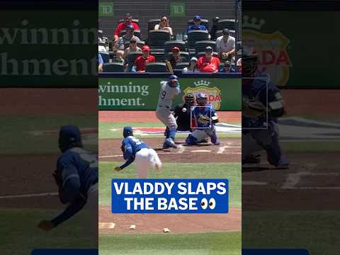 Vladimir Guerrero Jr. has a little fun with this unassisted double play!