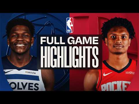 TIMBERWOLVES at ROCKETS | FULL GAME HIGHLIGHTS | April 10, 2026