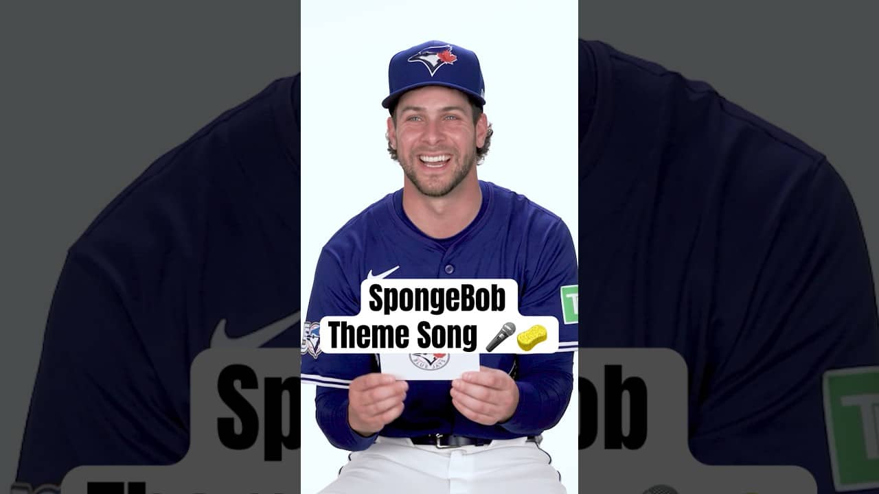 Who lives in a pineapple under the sea? 🤔😂🧽 #SpongeBob #BlueJays