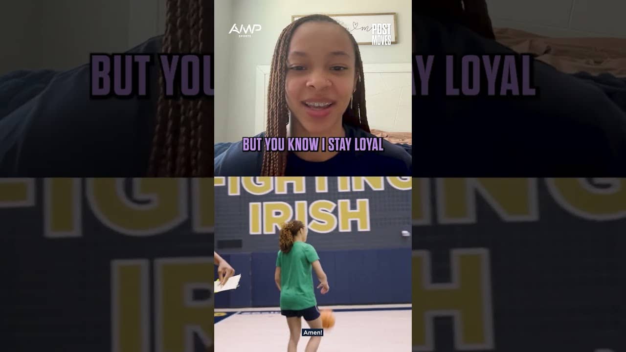 Hannah Hidalgo is coming back home to Notre Dame for her senior year! 🍀