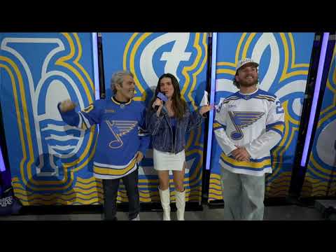Andy Cohen and West Wilson Play "Generation Battle" at Blues Game