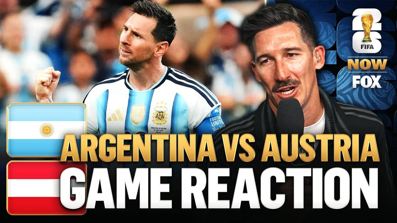 MESSI MAKES HISTORY 🚨 Instant Reaction to Argentina's 2-0 win vs Austria ⚽️