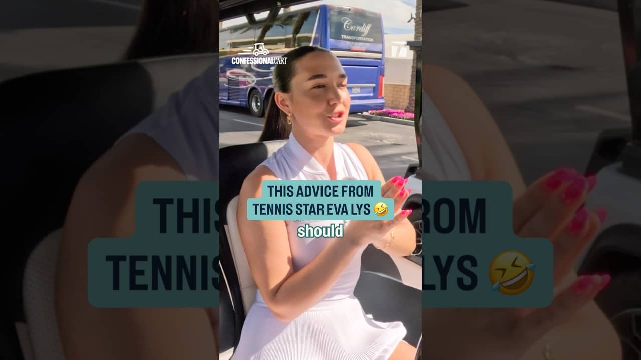 Tennis star Eva Lys is one of the realest pros in the game 👏🏼 #tennis #tennisplayer #tennislife