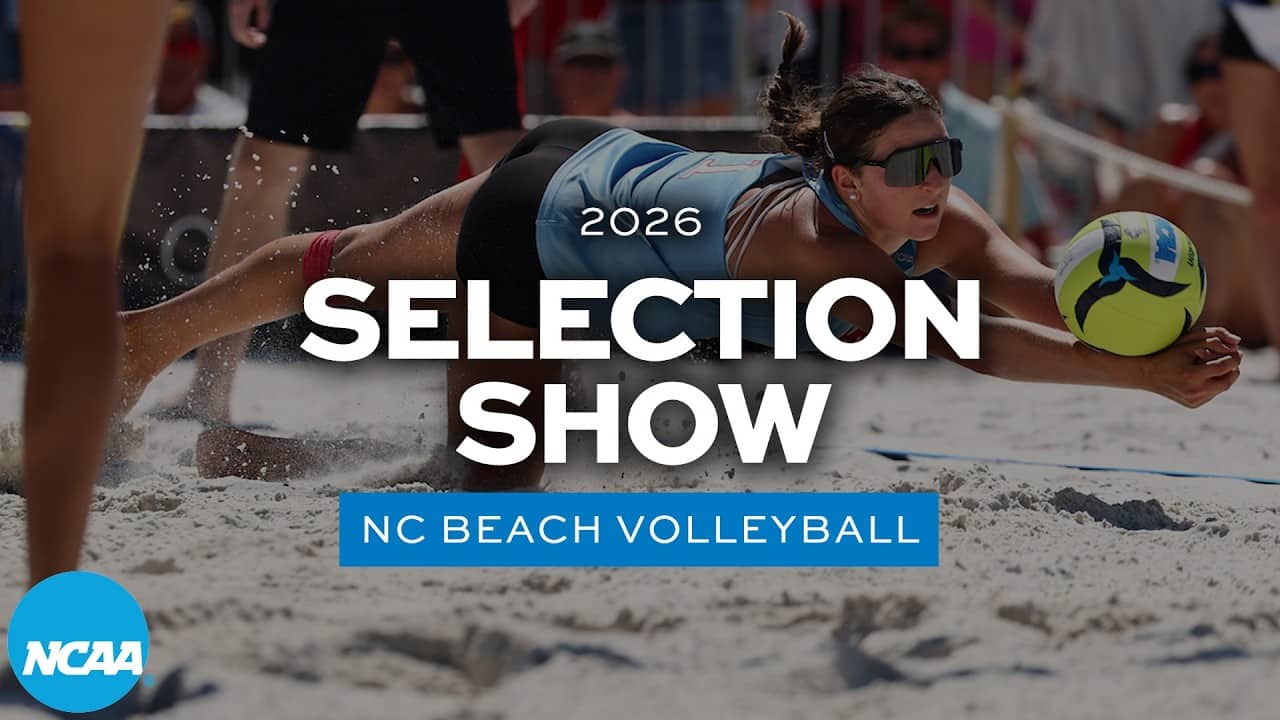 2026 NCAA beach volleyball bracket selection show