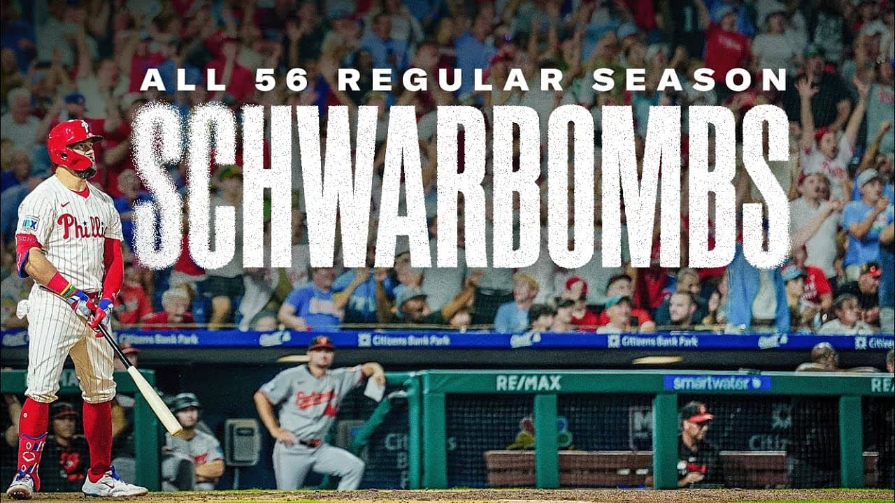 All FIFTY SIX Schwarbombs from the 2025 regular season!
