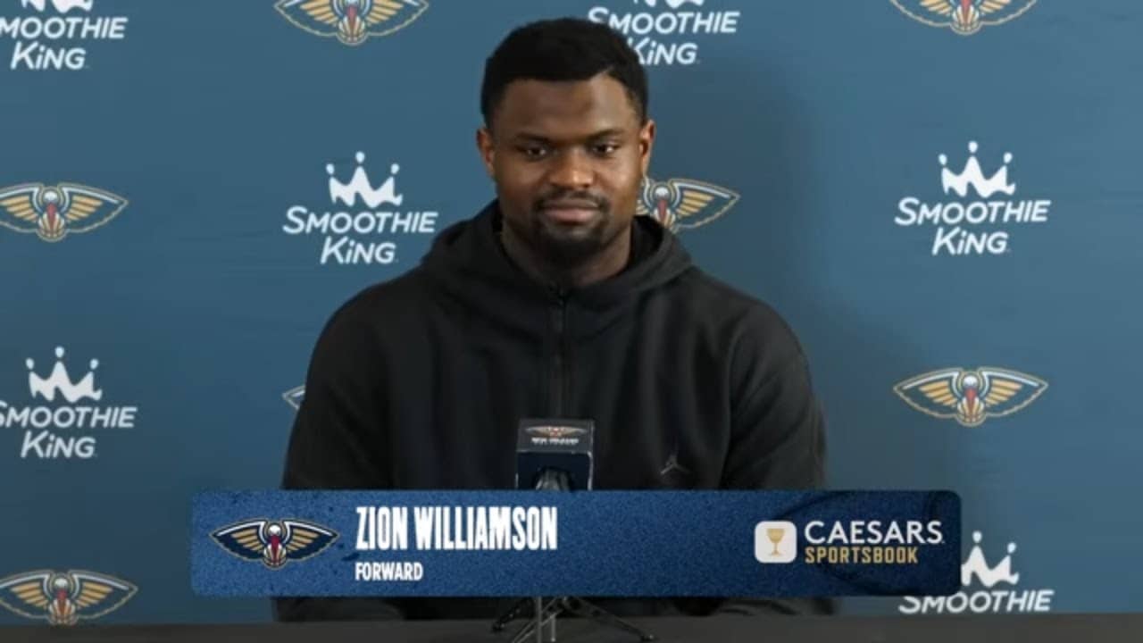 Zion Williamson | Pelicans End-of-Season Press Conference (2025-26)