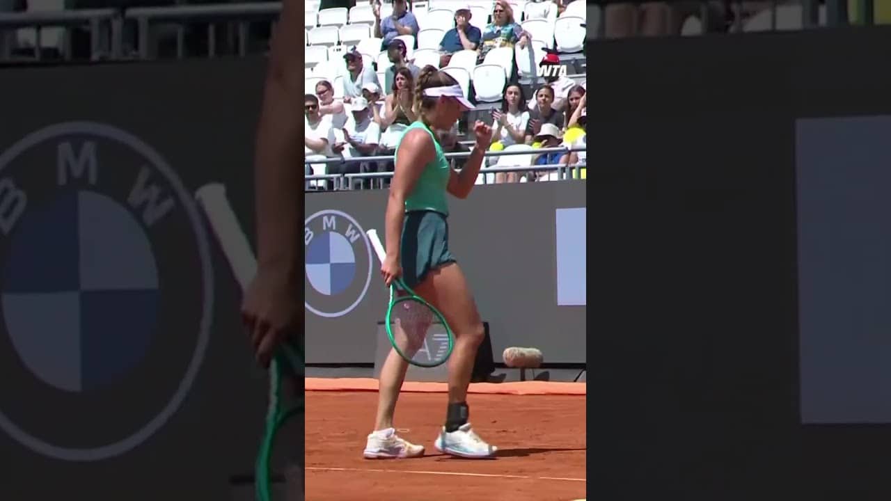 Quality contest 🤩 Solana Sierra took the first set against Gauff 7-5! #WTA #IBI26 #tennis