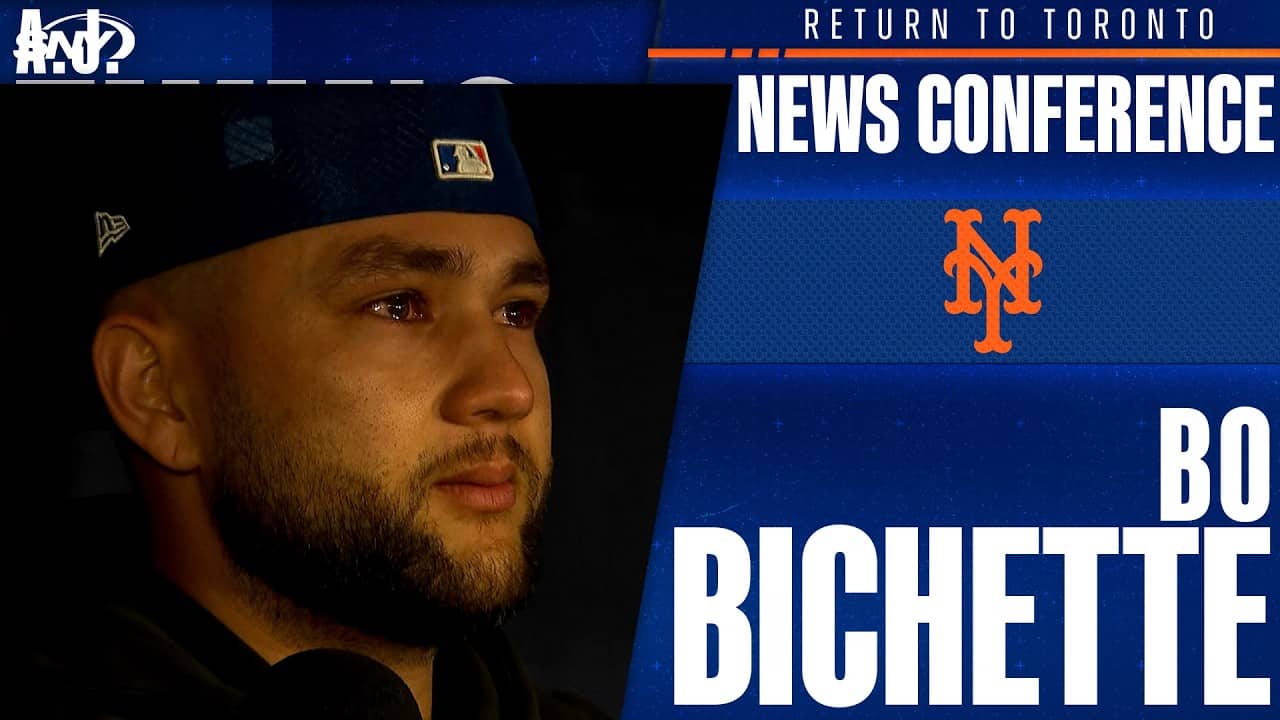 Mets 3B Bo Bichette on emotional return to Toronto
