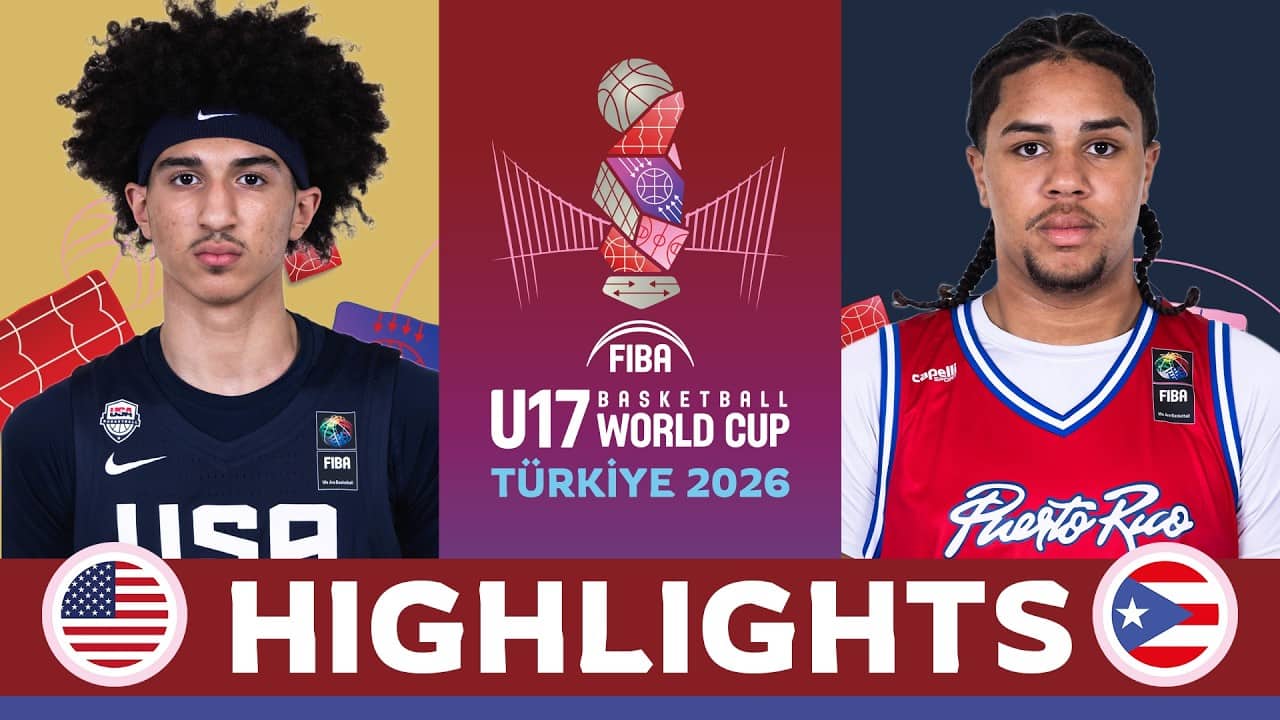 USA 🇺🇸 vs Puerto Rico 🇵🇷 | QUARTER-FINALS HIGHLIGHTS | FIBA U17 Basketball World Cup 2026